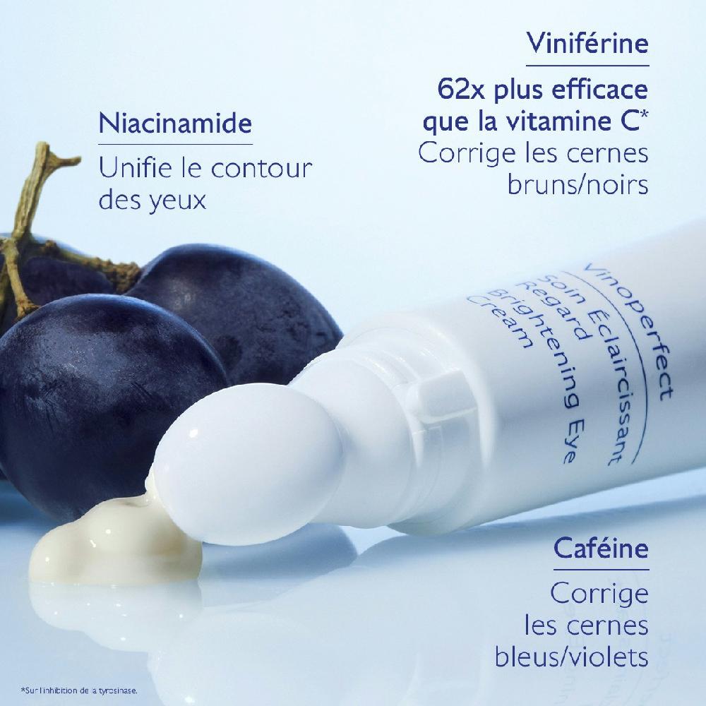Caudalie Contour Des Yeux Anti-Cernes à La Caféine