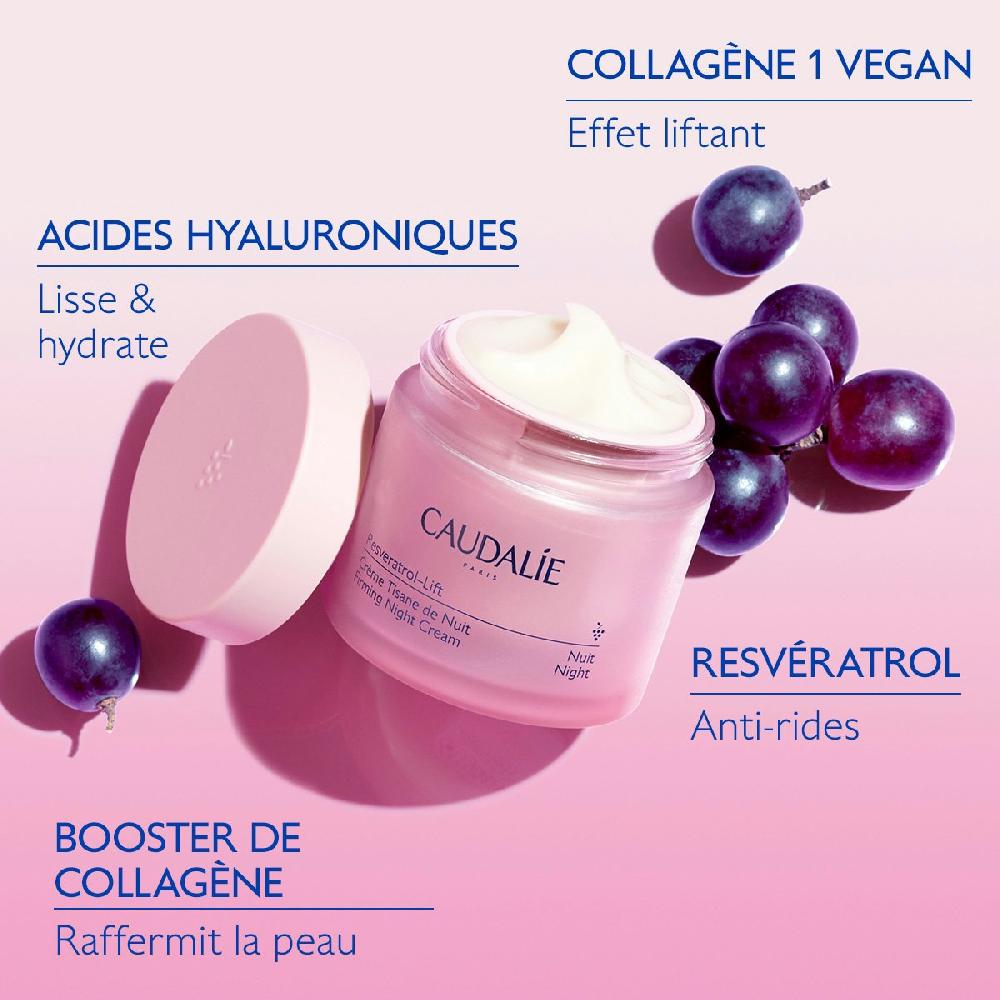 Caudalie Crème De Nuit Anti-Rides - Resveratrol-Lift
