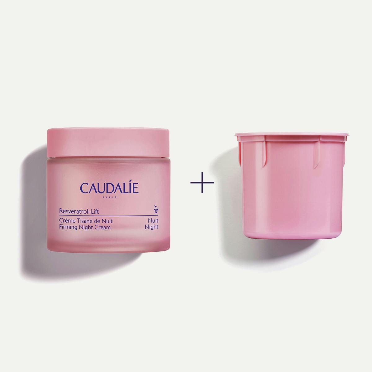 caudalie Duo Crème Tisane de Nuit & sa recharge