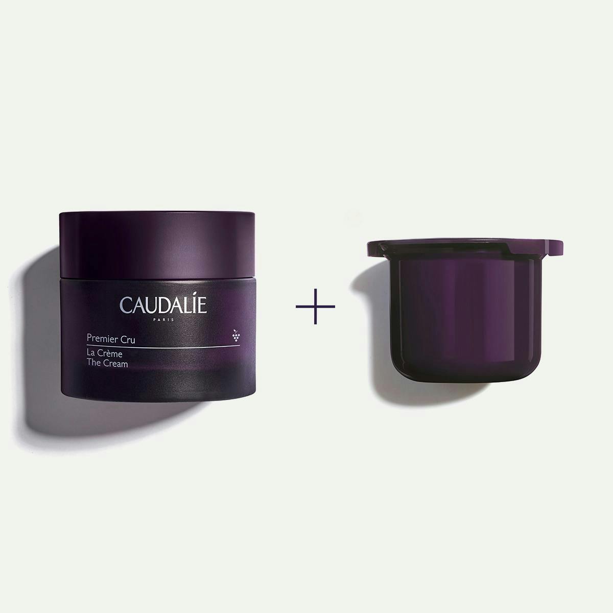 caudalie Duo La Crème Premier Cru & sa recharge