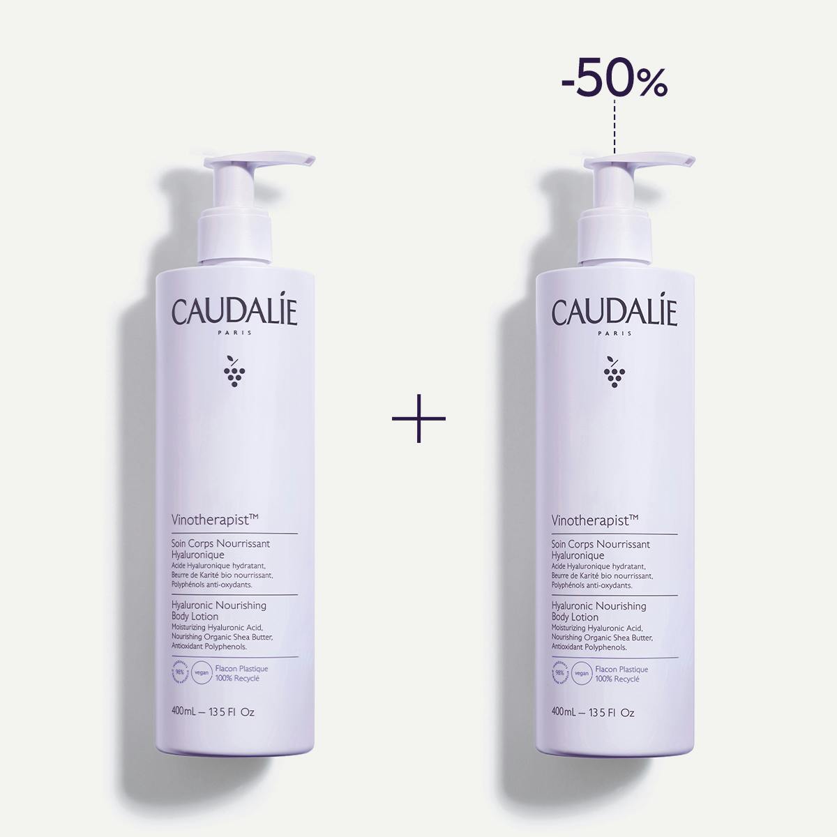 caudalie Duo Soin Corps Nourrissant Hyaluronique