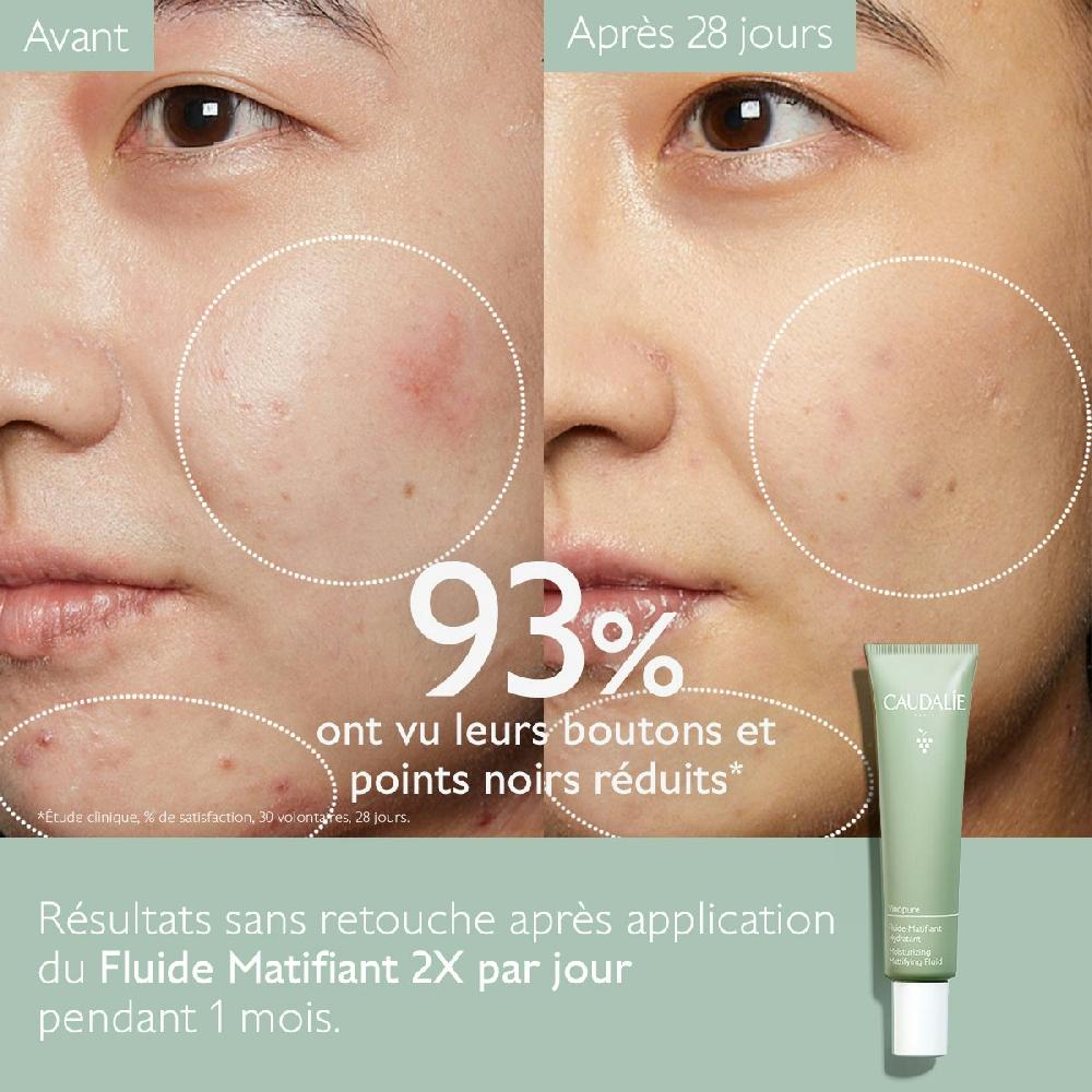 Caudalie Fluide Matifiant Hydratant - Vinopure