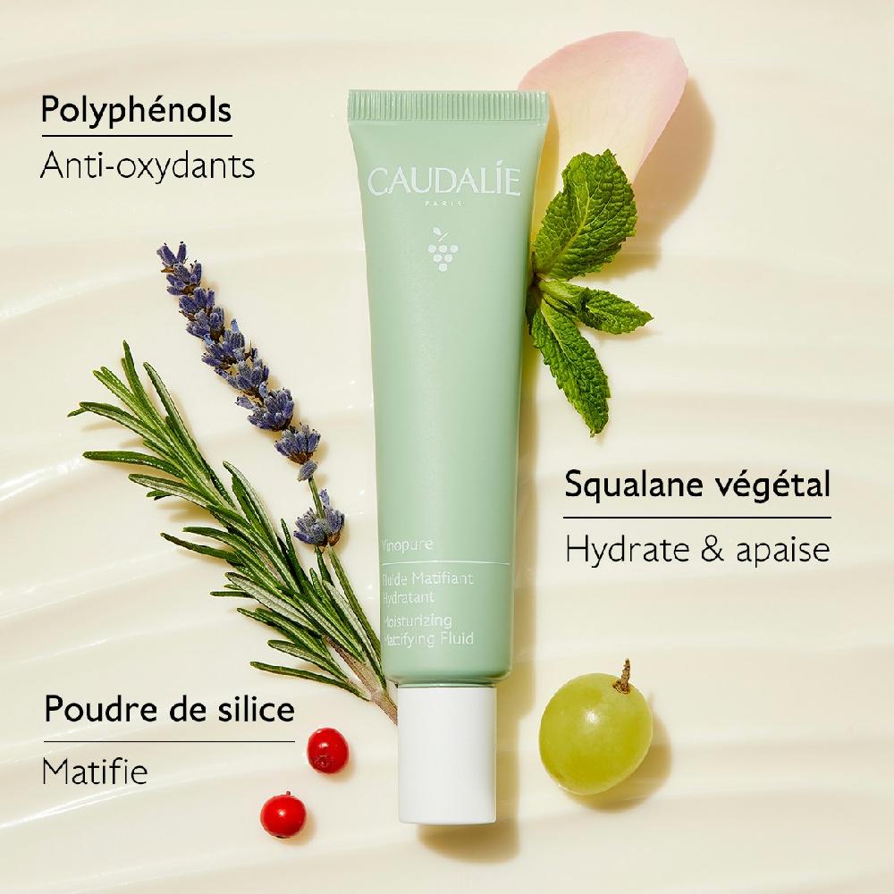 Caudalie Fluide Matifiant Hydratant - Vinopure