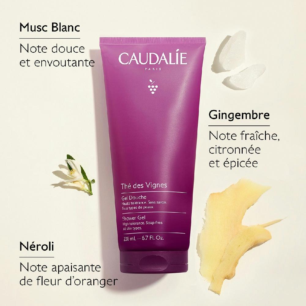 Caudalie Gel Douche Thé Des Vignes 200 Ml