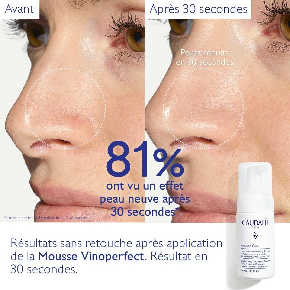 Caudalie Mousse Micro-Peeling Éclat Vinoperfect