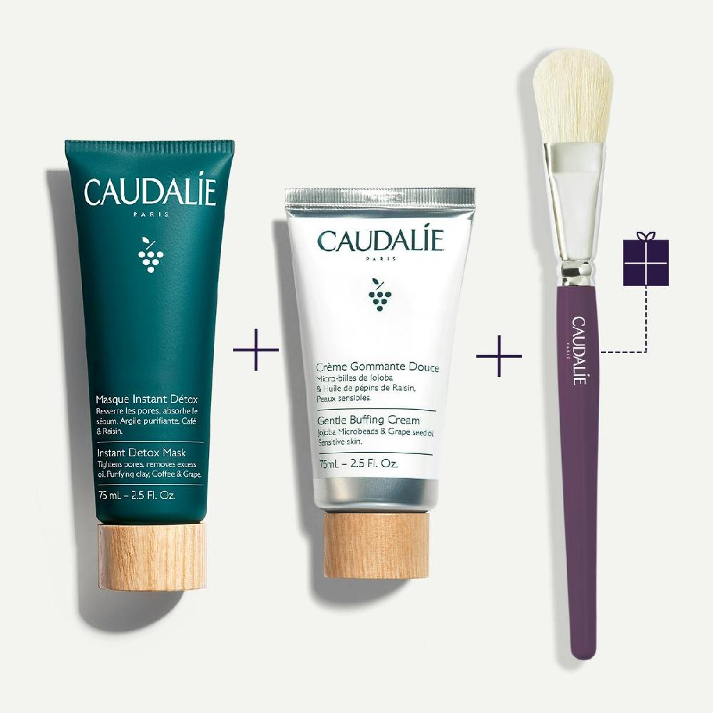 caudalie Rituel Détox Peeling & Pinceau