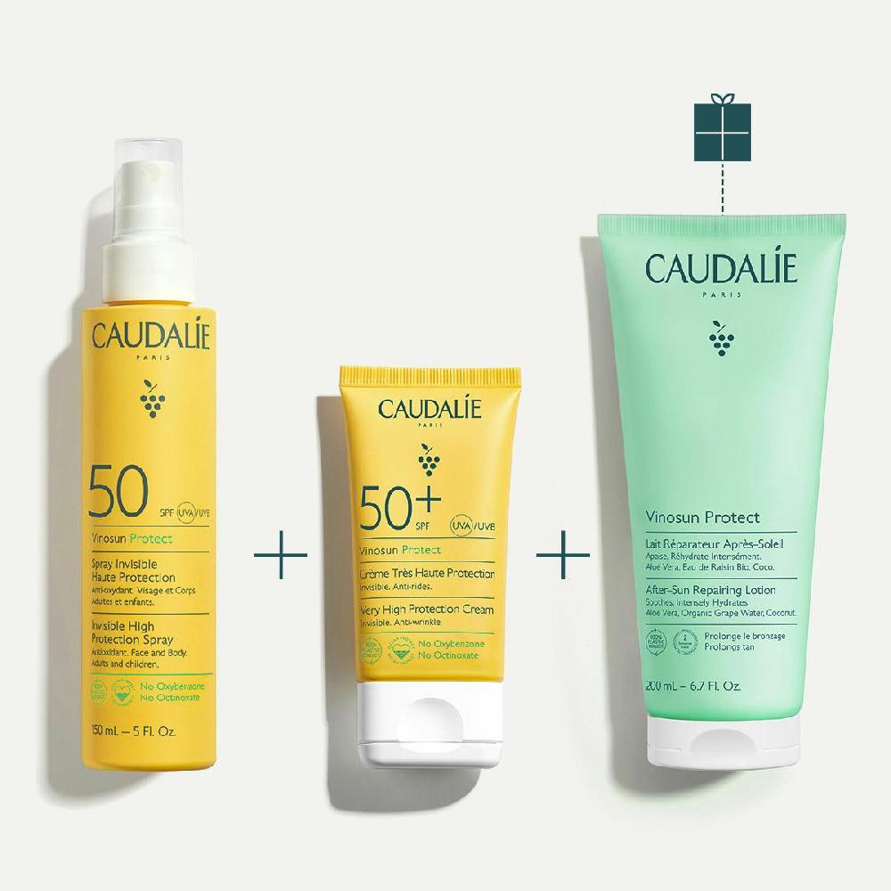 caudalie Routine Solaire Vinosun Protect​
