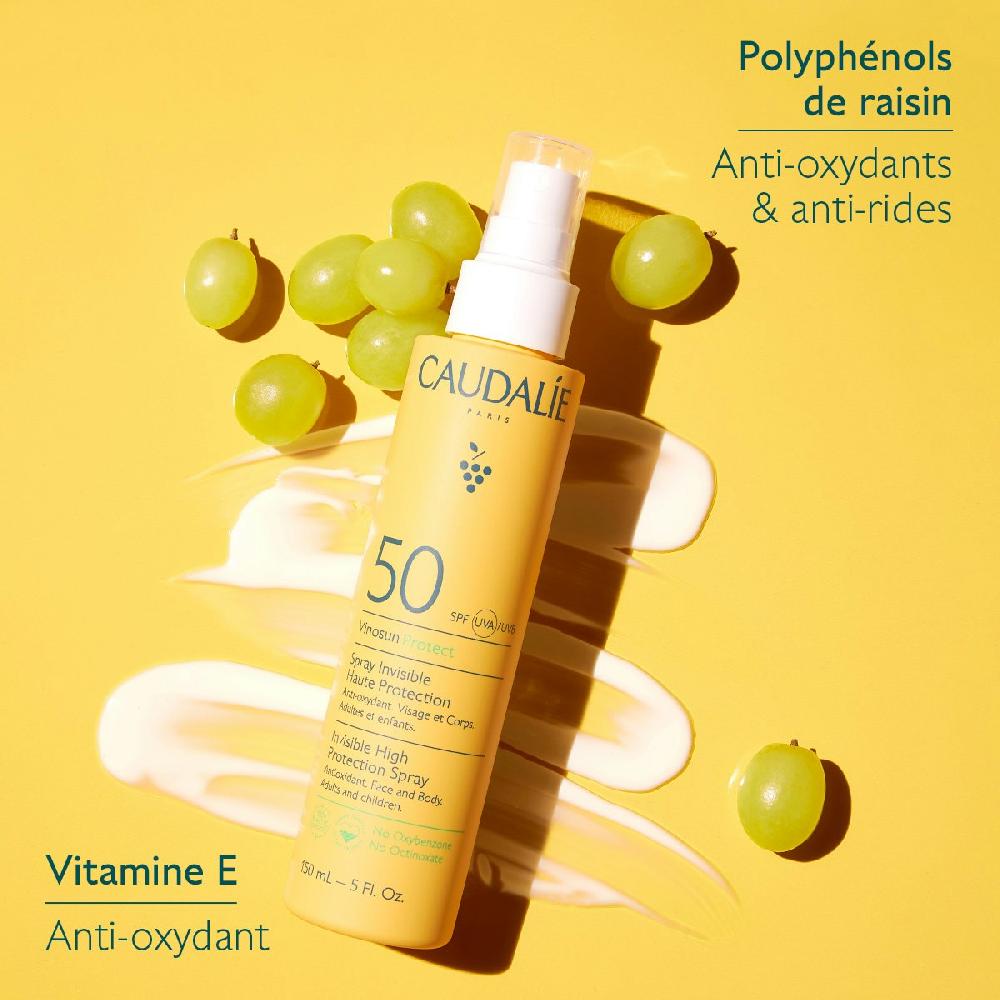 Caudalie Spray Solaire SPF50 Invisible - Vinosun