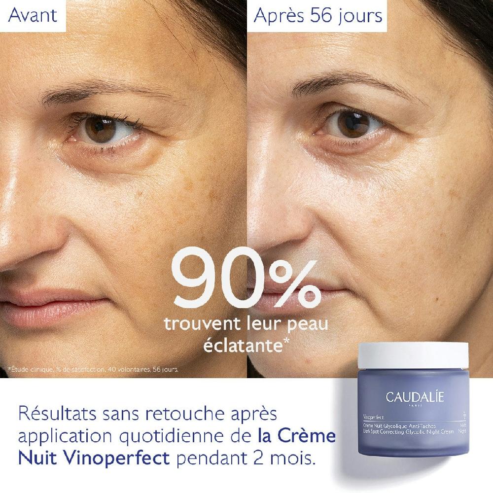 Caudalie Crème Nuit Glycolique Anti-Taches Vinoperfect