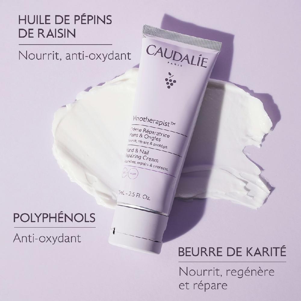 Caudalie Crème Réparatrice Mains Et Ongles Vinotherapist™