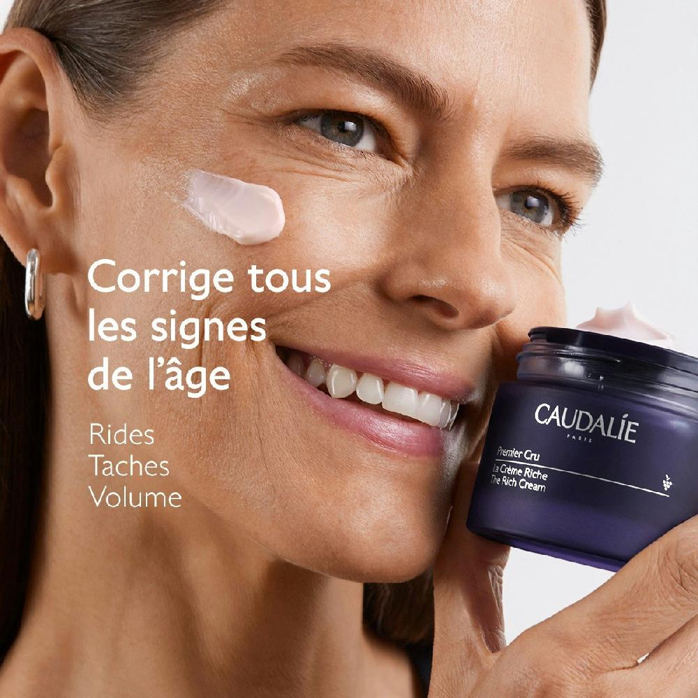 Caudalie Crème Riche Anti-Âge Peau Sèche - Premier Cru