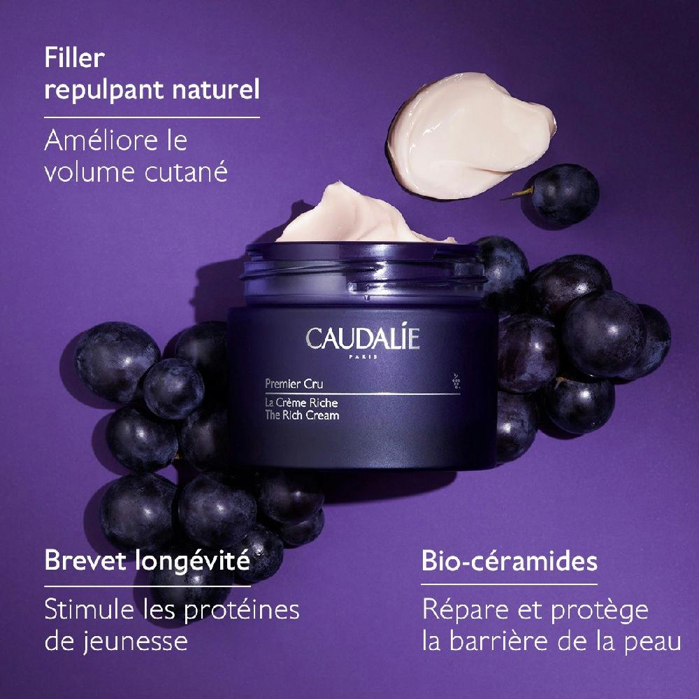 Caudalie Crème Riche Anti-Âge Peau Sèche - Premier Cru