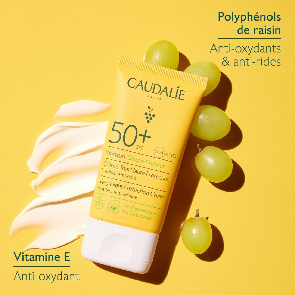 Caudalie Crème Solaire Visage SPF 50 - Vinosun Protect