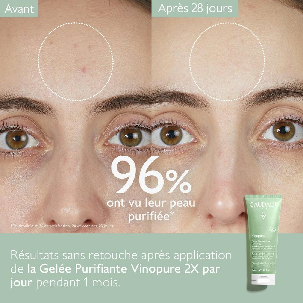 Caudalie Gelée Nettoyante Purifiante à L'Acide Salicylique