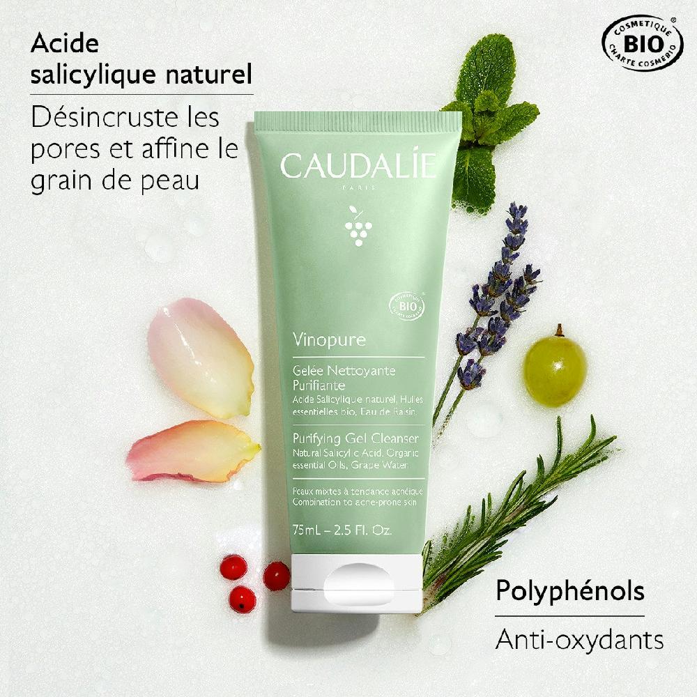 Caudalie Gelée Nettoyante Purifiante à L'Acide Salicylique
