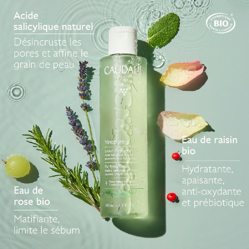 Caudalie Lotion Purifiante à L'Acide Salicylique - Vinopure