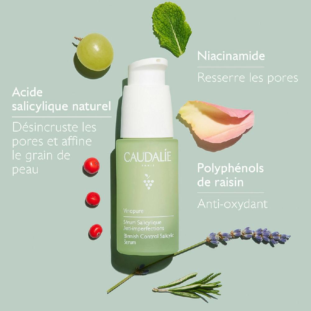 Caudalie Sérum Acide Salicylique Anti-Imperfections - Vinopure