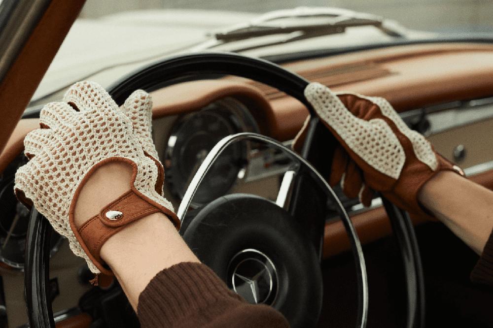 Causse Gants De Conduite Pécari Homme - Rider Crochet