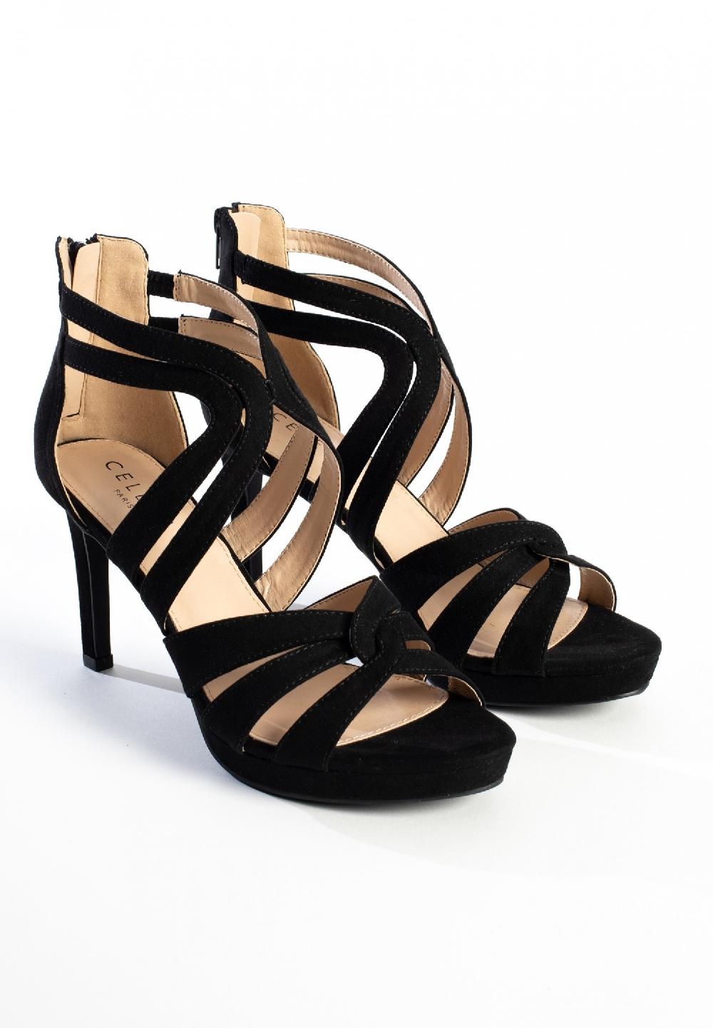 celena Sandales à Talon CHERRY Celena