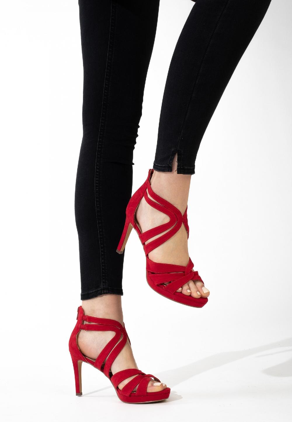 celena Sandales à Talon CHERRY Celena