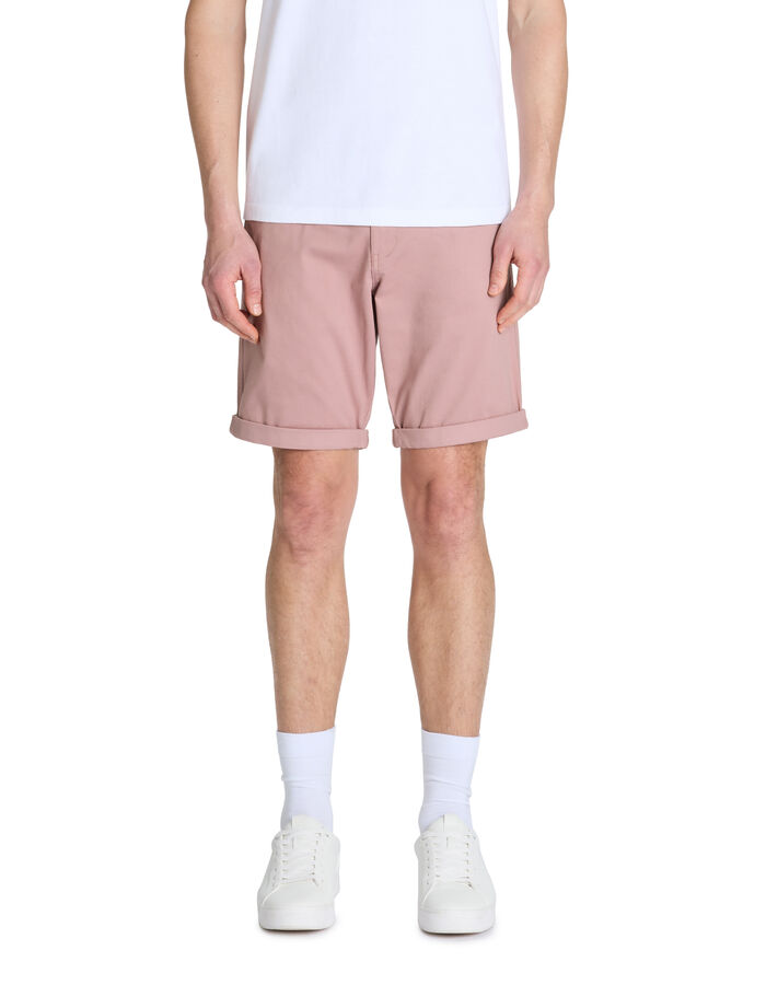 Celio Bermuda 100% Coton Stretch - Rose
