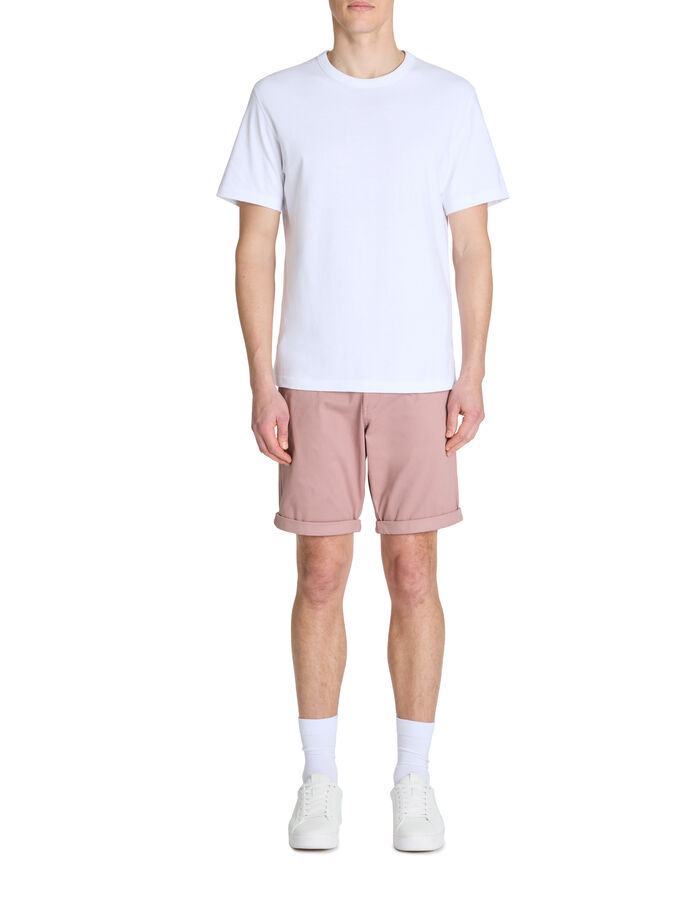 Celio Bermuda 100% Coton Stretch - Rose