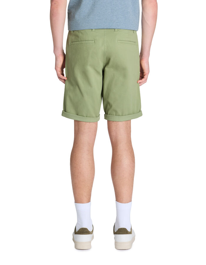 Celio Bermuda 100% Coton Stretch - Vert