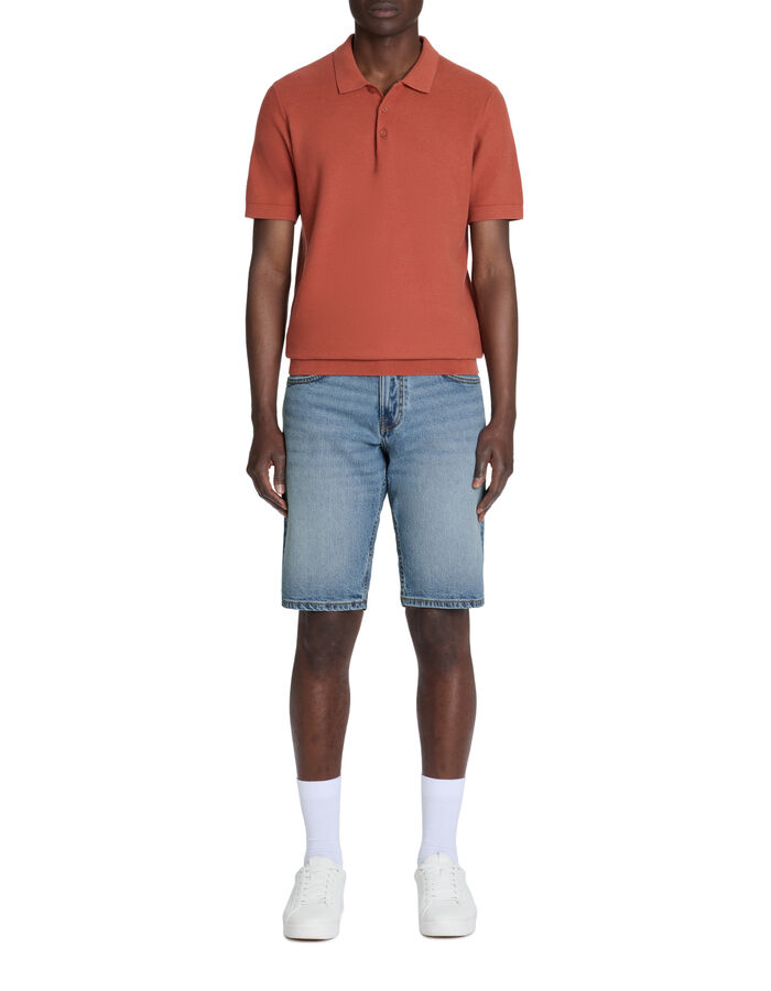 Celio Bermuda Straight En Jean - Denim