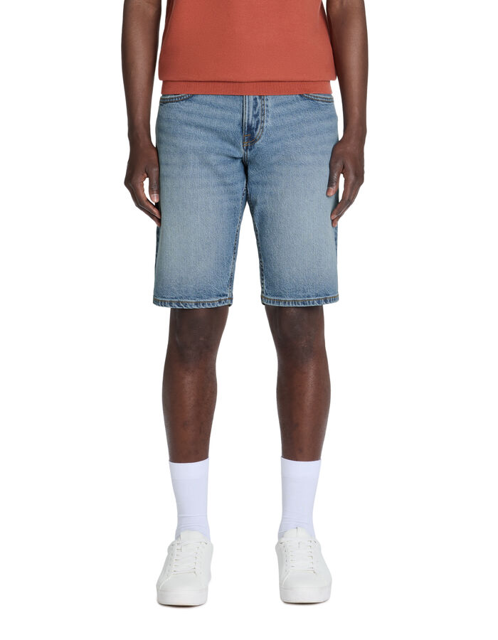 Celio Bermuda Straight En Jean - Denim