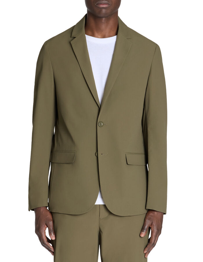 Celio Blazer Slim Infroissable - Kaki