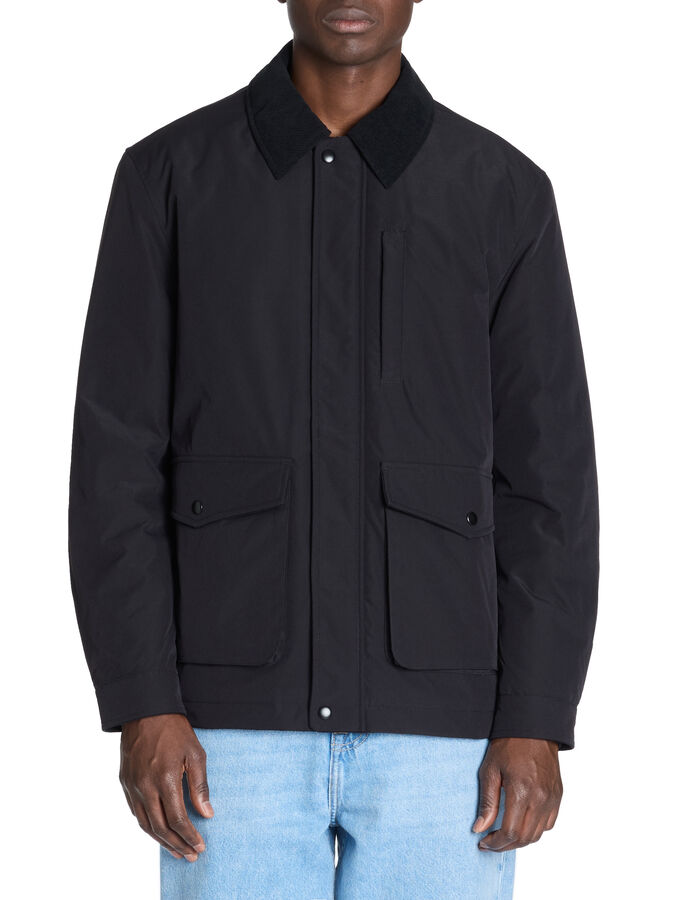 Celio Blouson Col Chemise - Noir