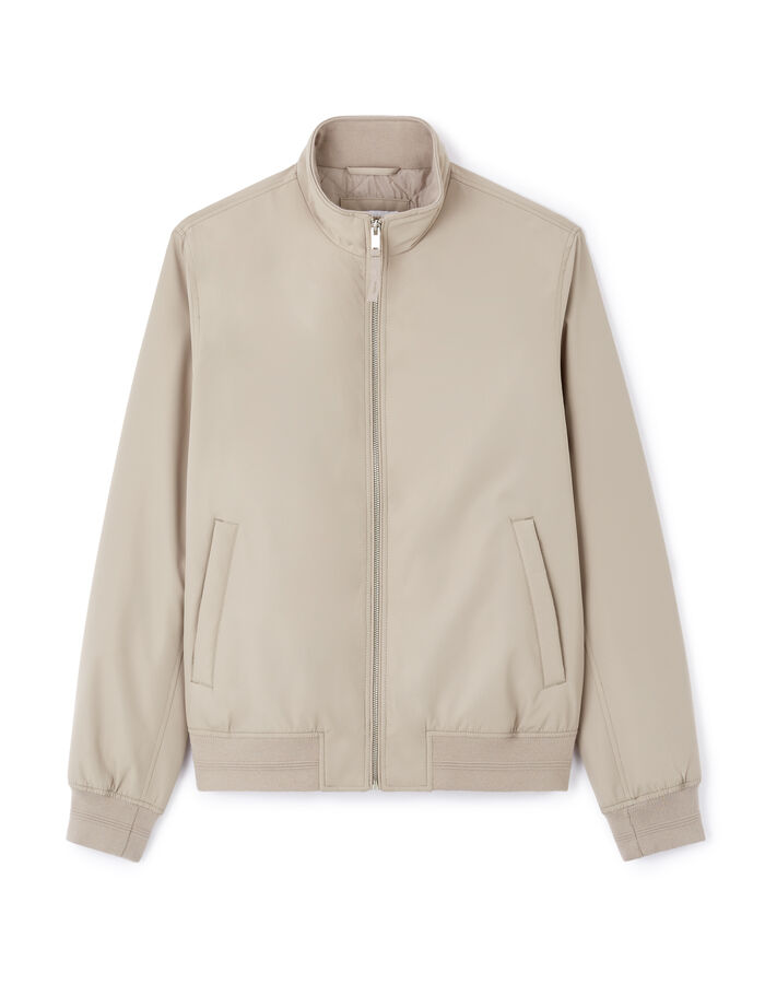 celio Blouson col montant - beige