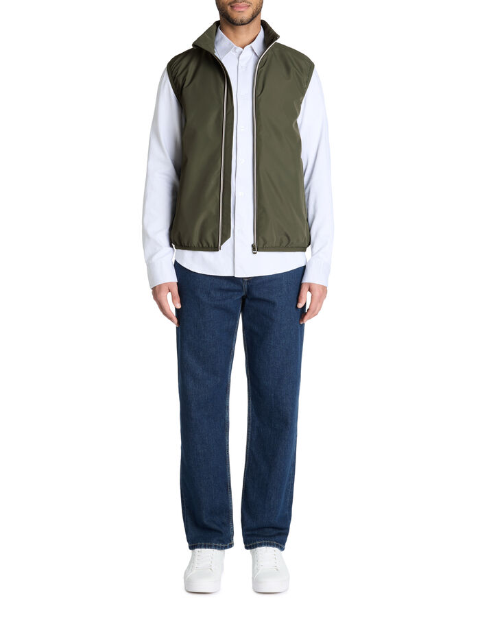 Celio Blouson Col Montant - Kaki