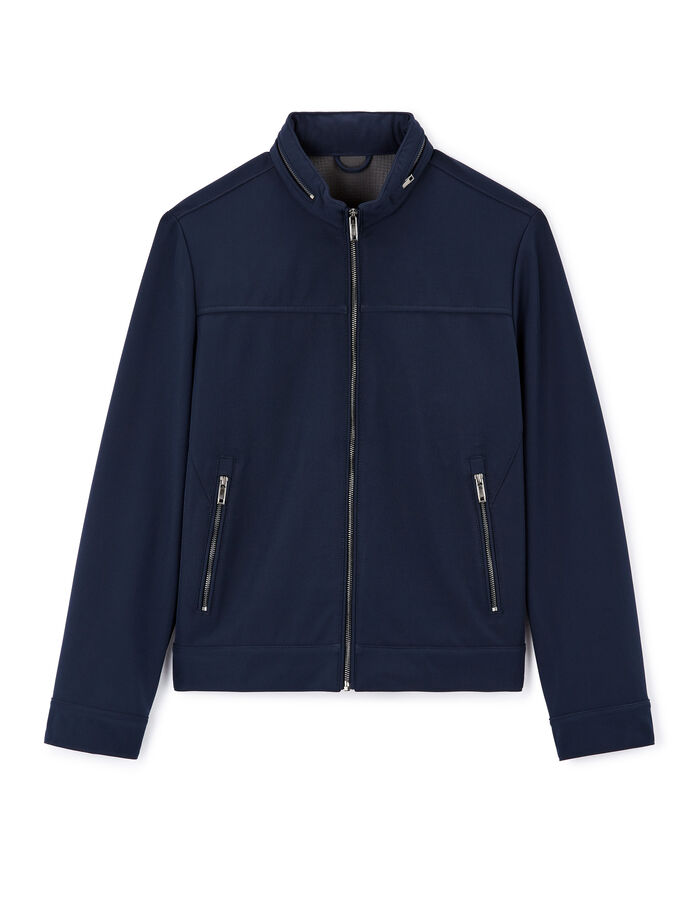 celio Blouson softshell col montant - marine