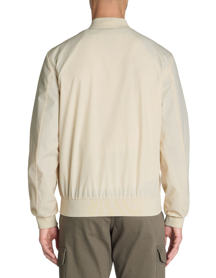 Celio Bomber Col Bomber - écru