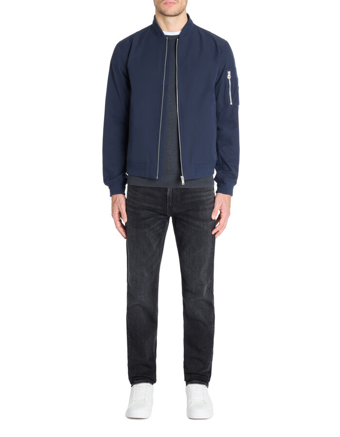 Celio Bomber Col Bomber - Marine