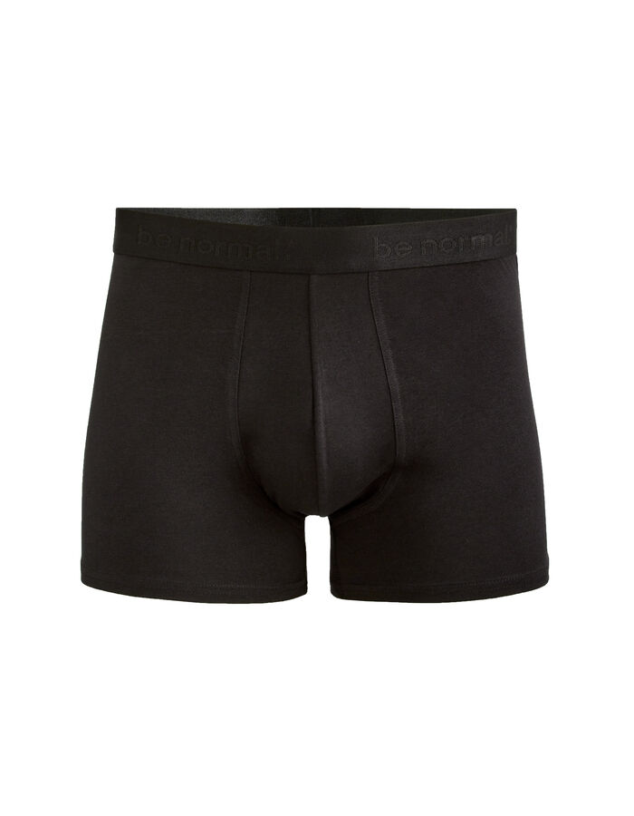 Celio Boxer En Coton Stretch Uni - Noir