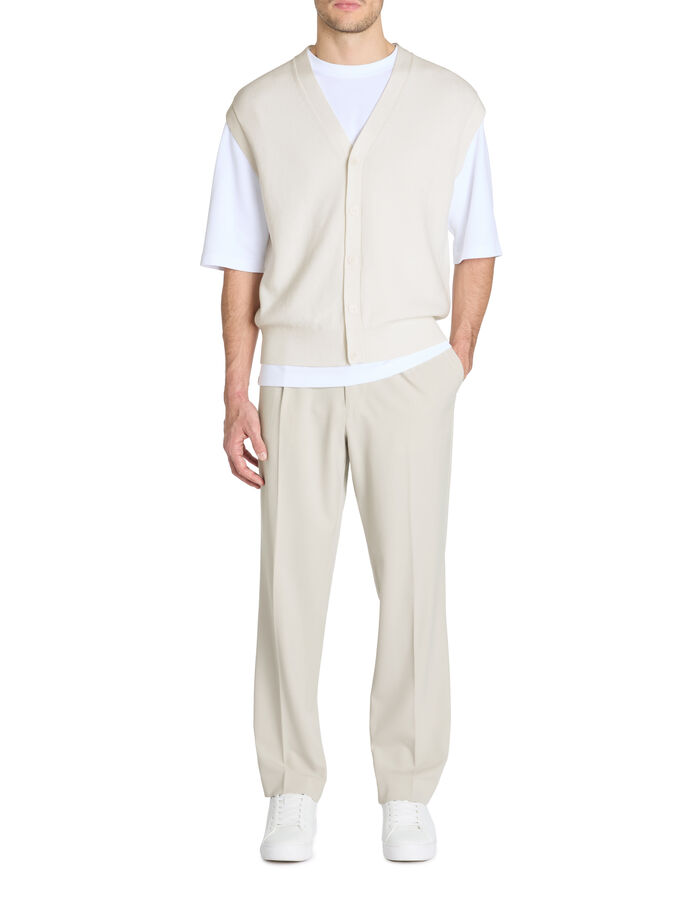 Celio Cardigan 100% Coton - Beige