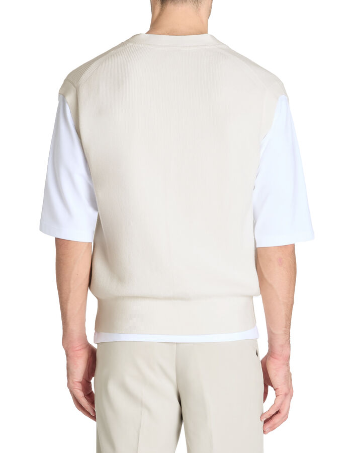 Celio Cardigan 100% Coton - Beige