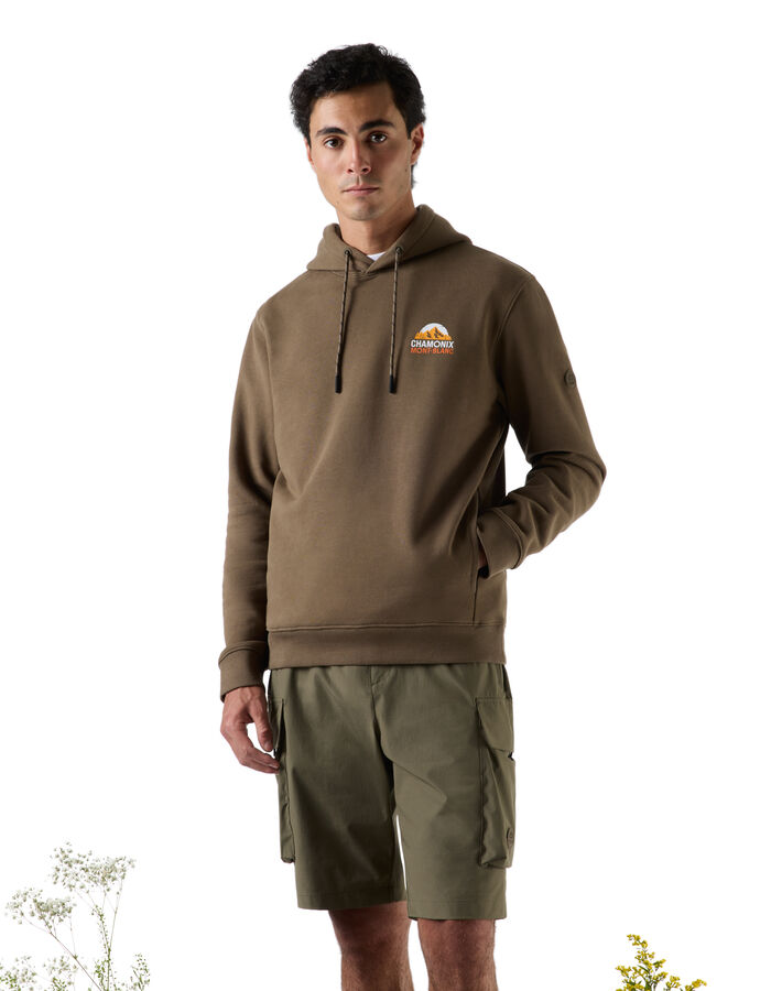 Celio Chamonix-Mont-Blanc - Sweat Kaki