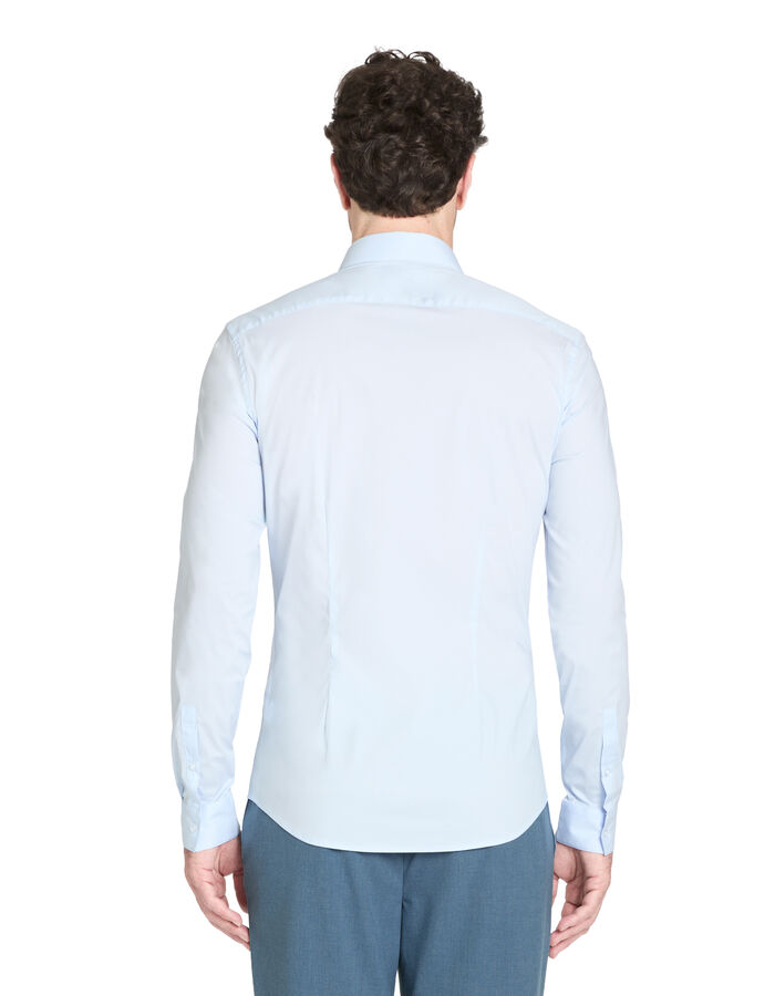 Celio Chemise Extra Slim Coton Stretch - Bleu Clair