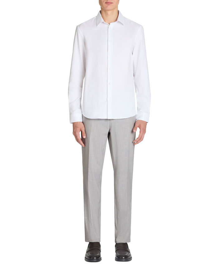 Celio Chemise Regular En Oxford Royal - Blanc