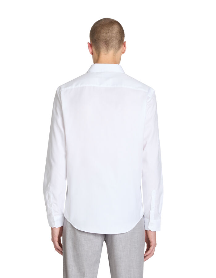 Celio Chemise Regular En Oxford Royal - Blanc