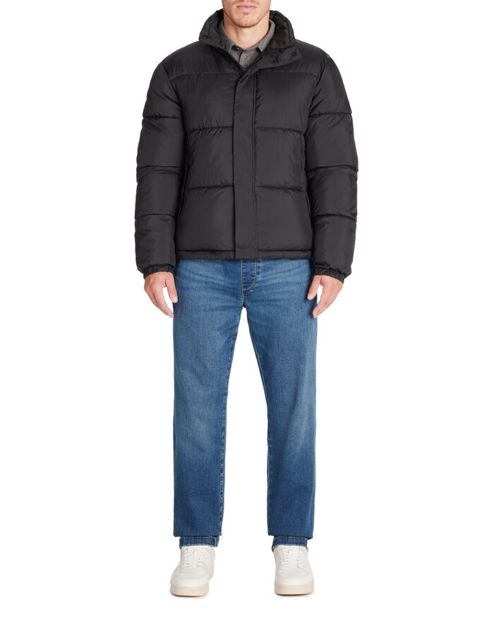 Celio Doudoune Chaude Col Montant - Noir