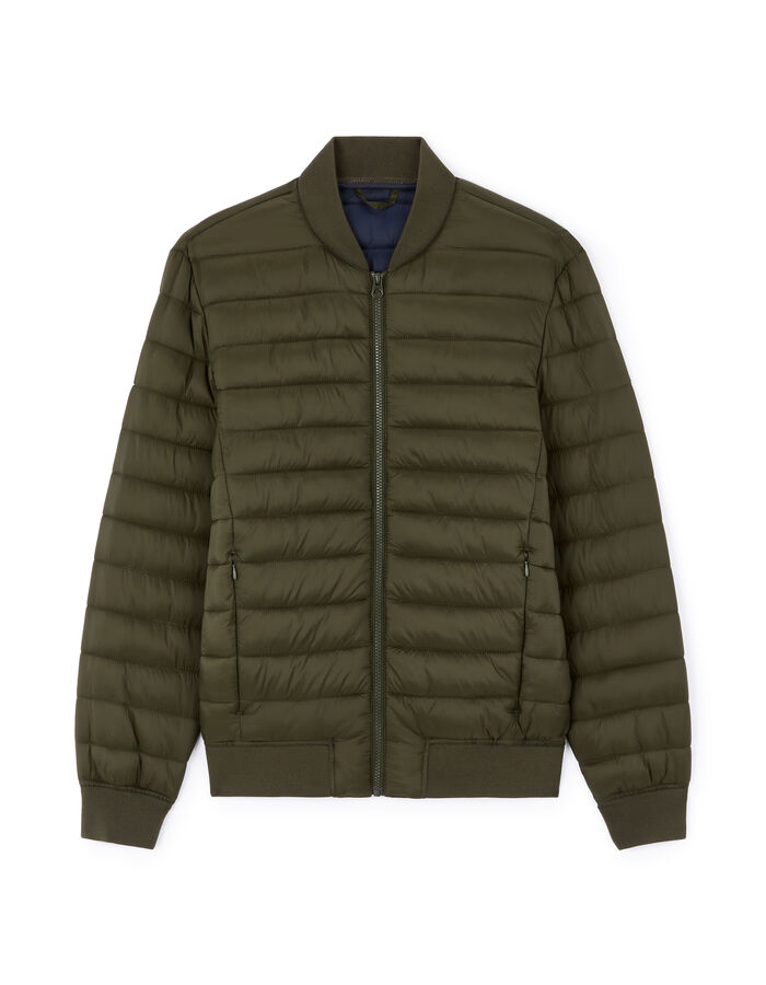 celio Doudoune light col bomber - kaki