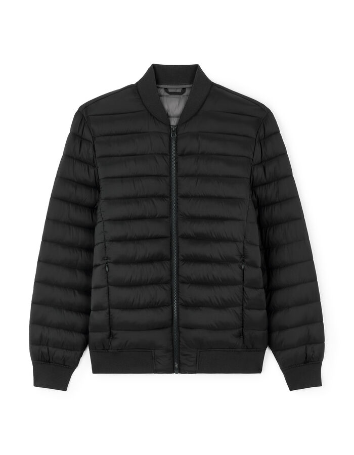 celio Doudoune light col bomber - noir