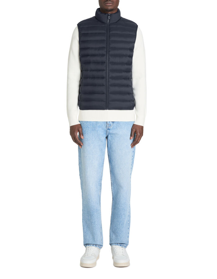 Celio Doudoune Light Sans Manches - Marine