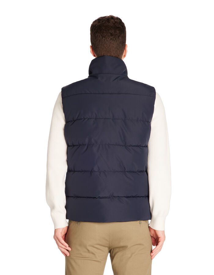 Celio Doudoune Sans Manches Col Montant - Marine