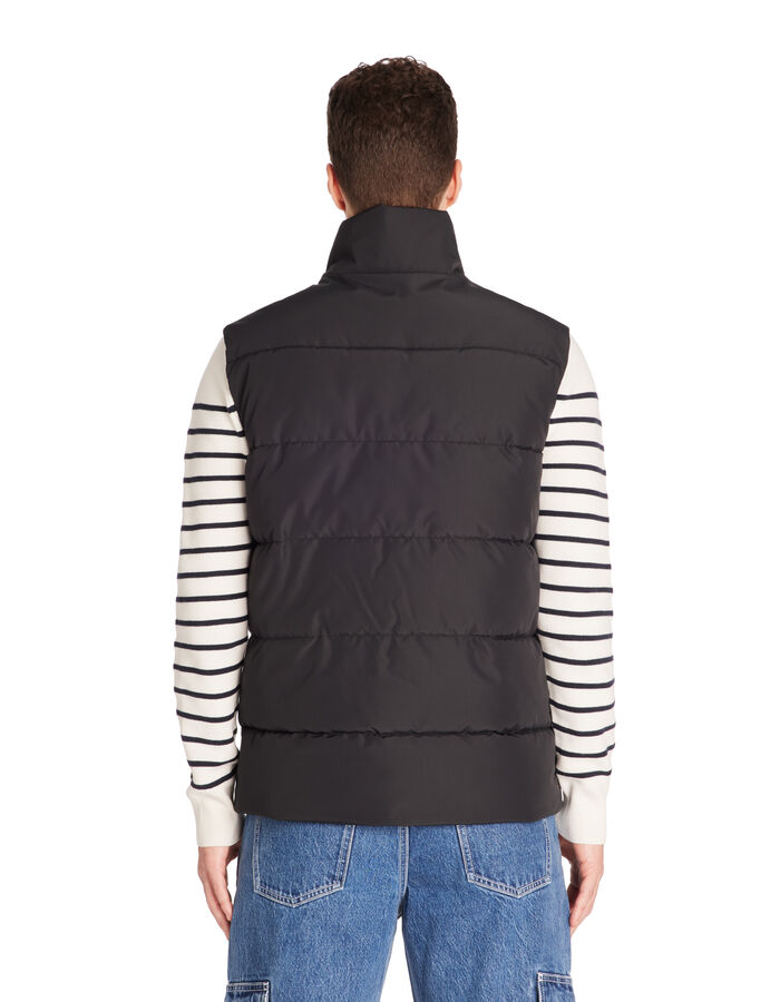 Celio Doudoune Sans Manches Col Montant - Noir