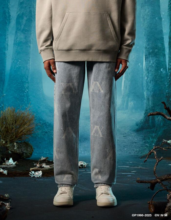 Celio Hunter X Hunter - Jean Loose Bleu